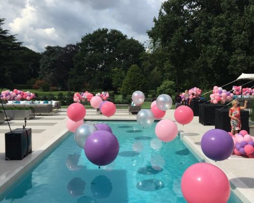 Bubblegum Balloons, Pool Balloons